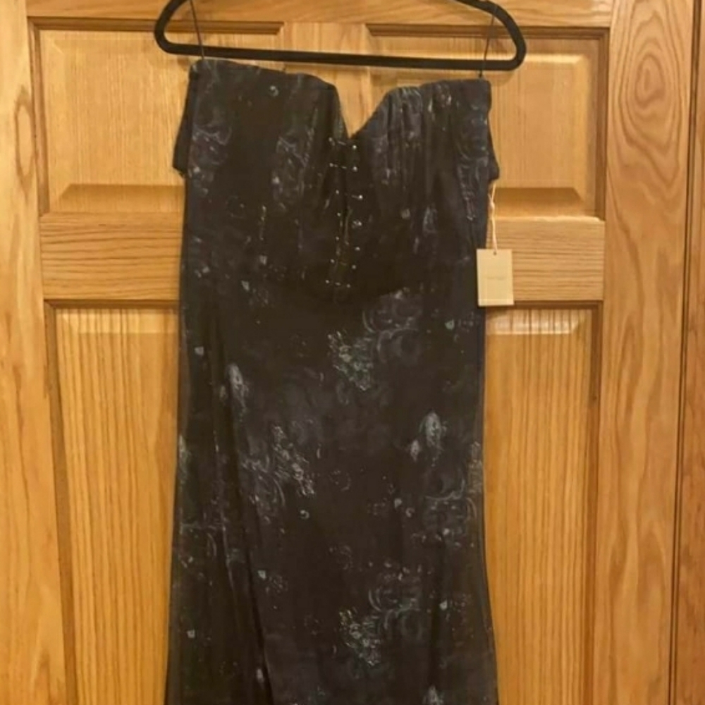 Haute Hippie Ginny Strapless Corset Skinny - Picture 6 of 14